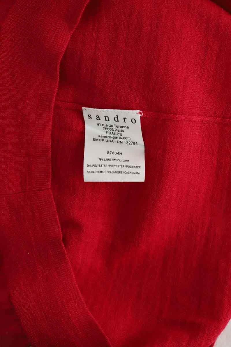 Pull Sandro  Rouge