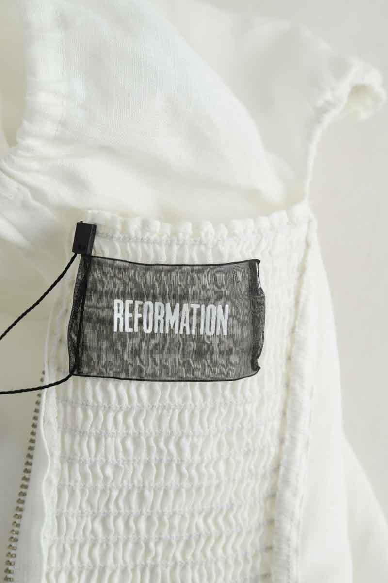 Top Reformation  Blanc
