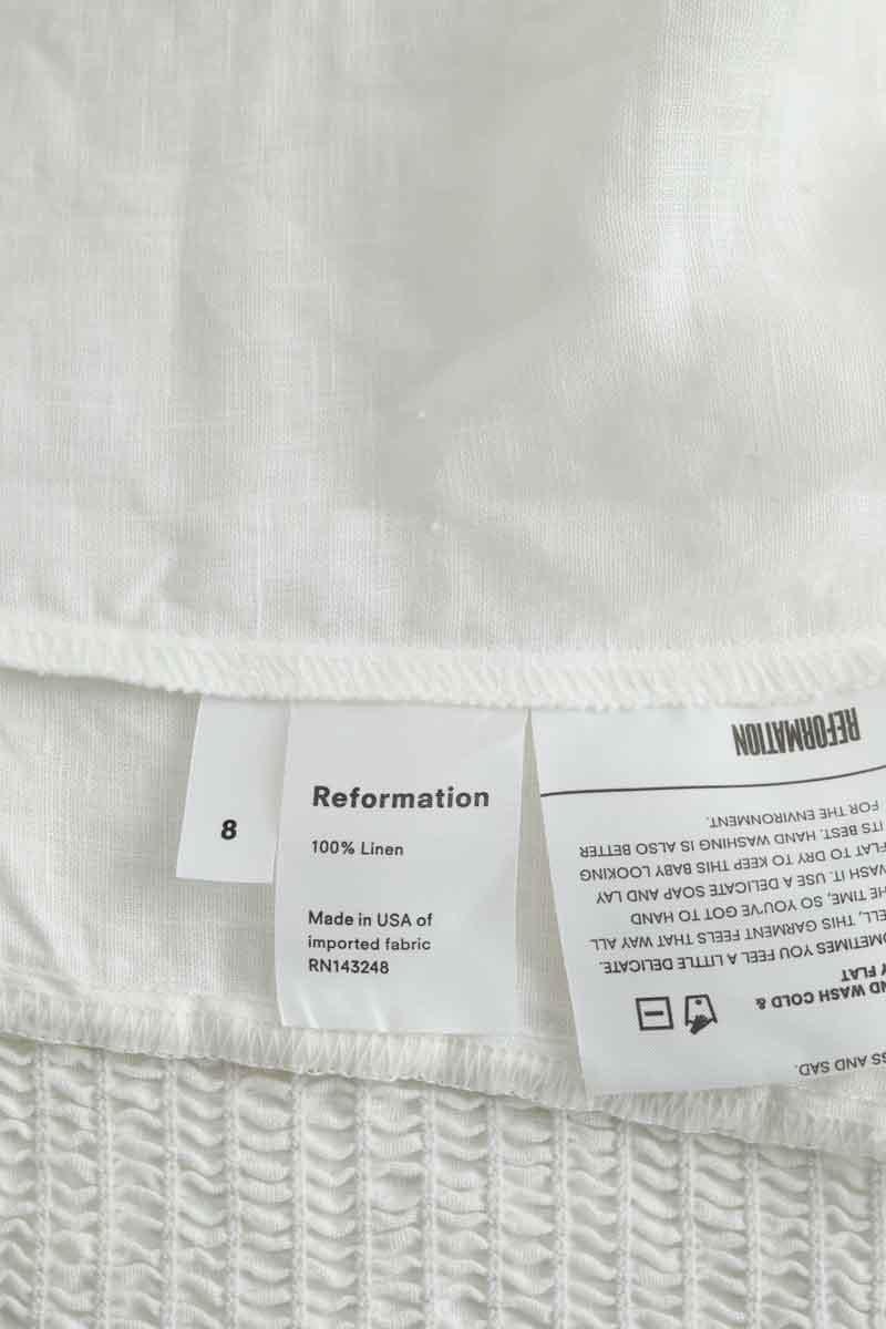 Top Reformation  Blanc