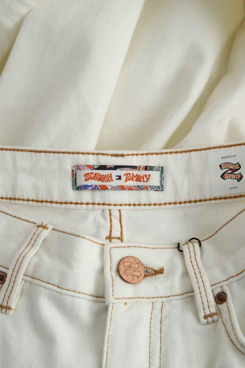 Jean bootcut Tommy Hilfiger  Blanc