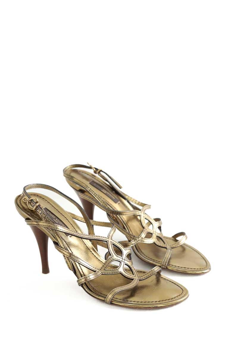 Talons Louis Vuitton  Doré