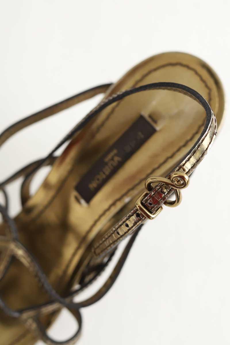 Talons Louis Vuitton  Doré
