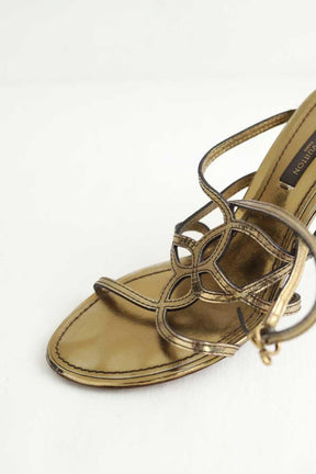 Talons Louis Vuitton  Doré
