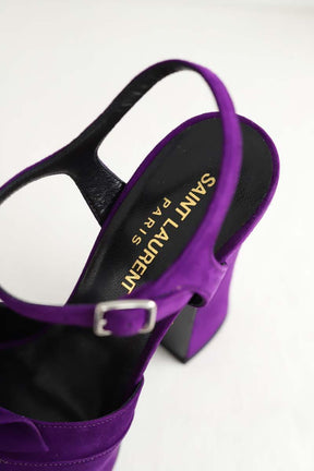 Talons Saint Laurent  Violet