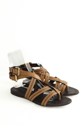Sandales Burberry  Marron