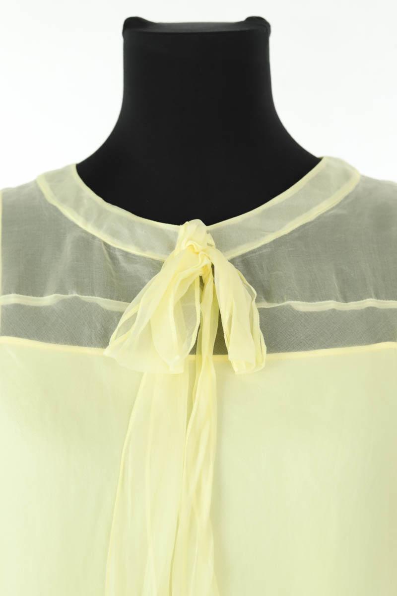 Blouse John Galliano  Jaune