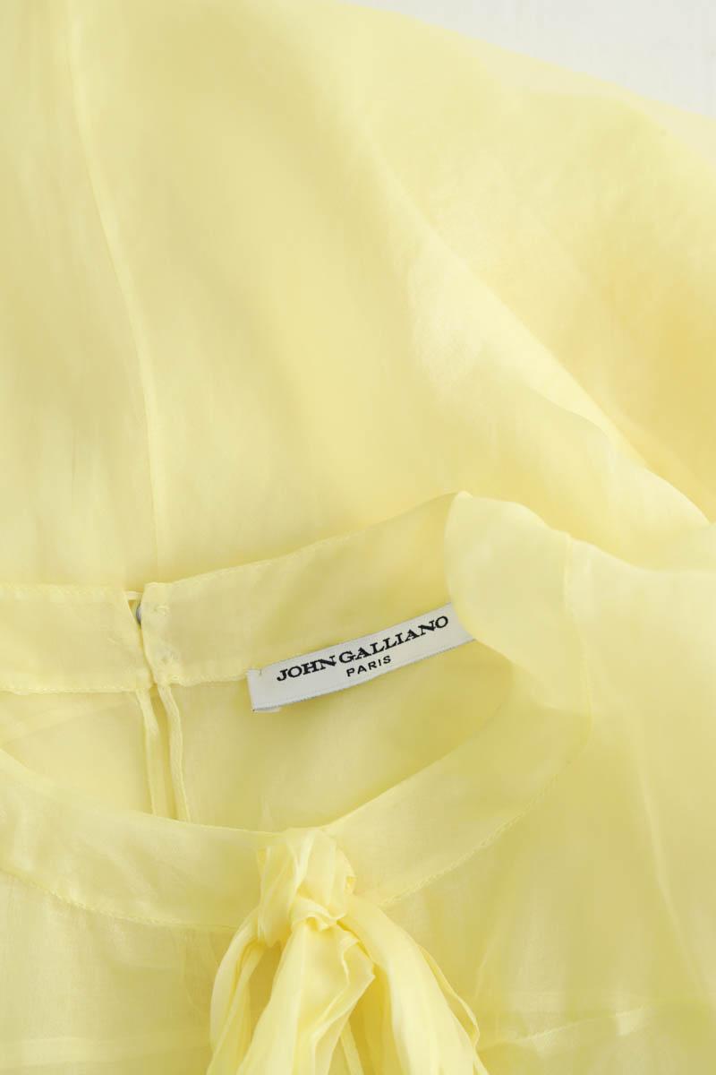Blouse John Galliano  Jaune