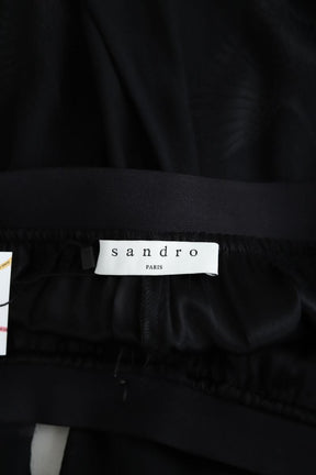 Pantalon droit Sandro  Noir