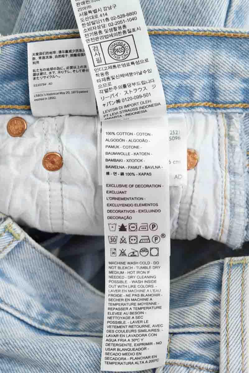 Jean large Levi's  Bleu