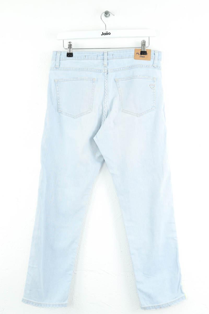 Jean court Please  Bleu