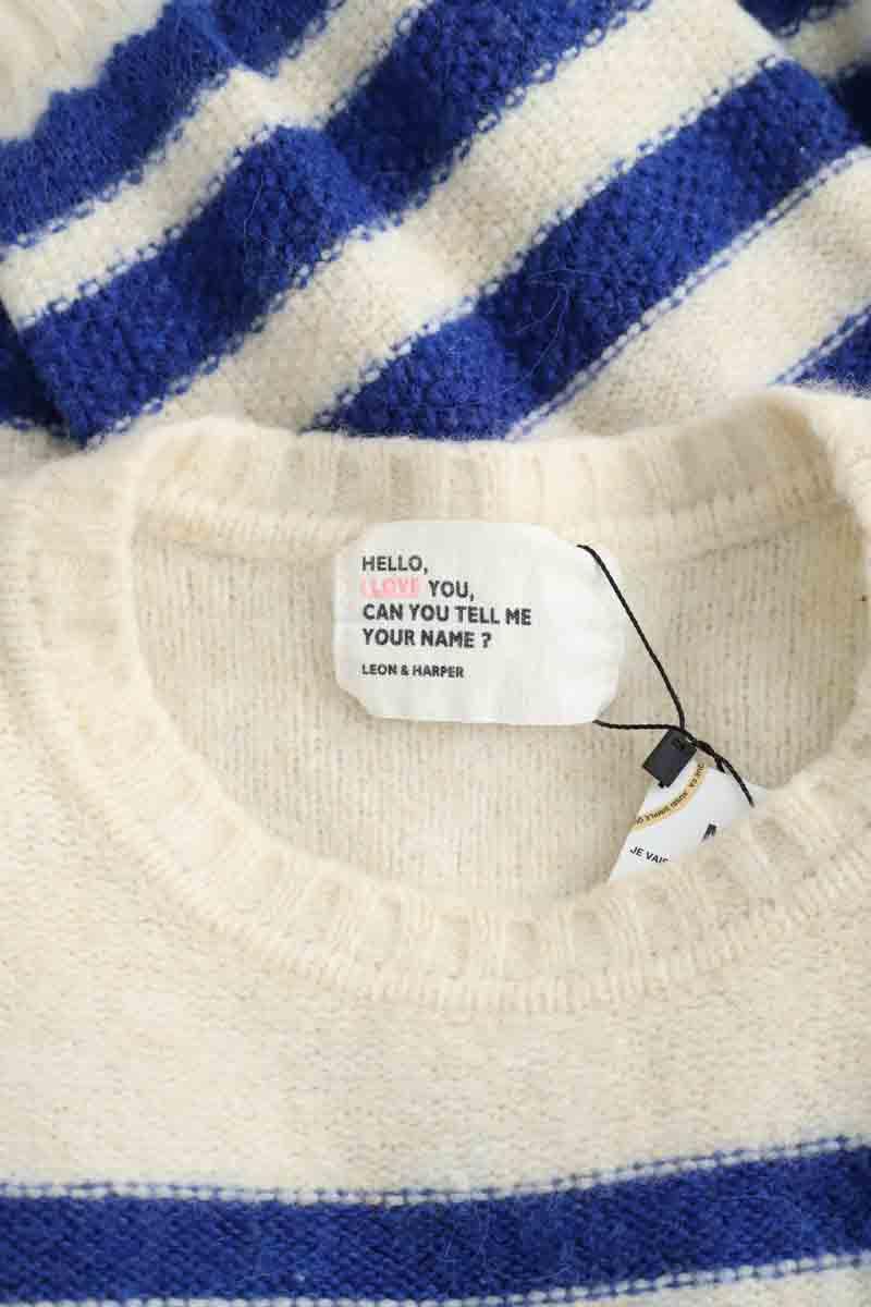 Pull Leon & Harper  Bleu