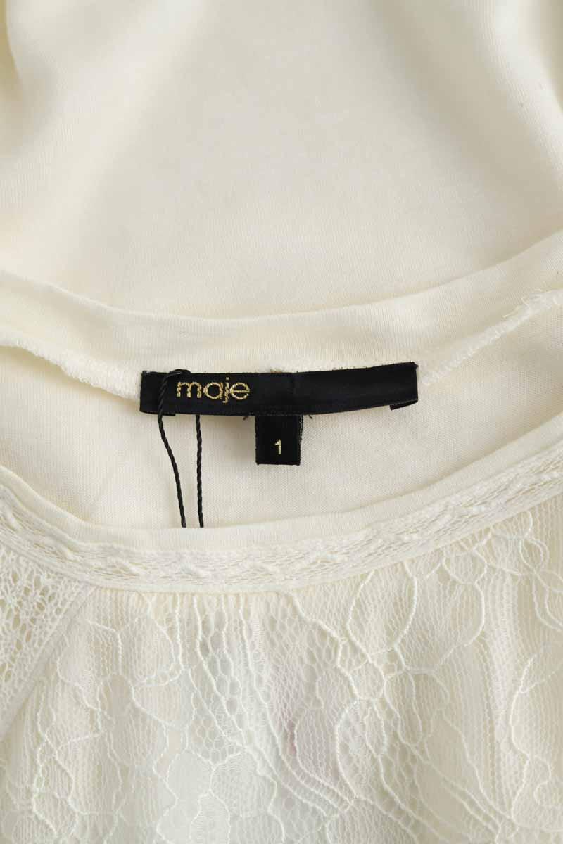 Blouse Maje  Ecru