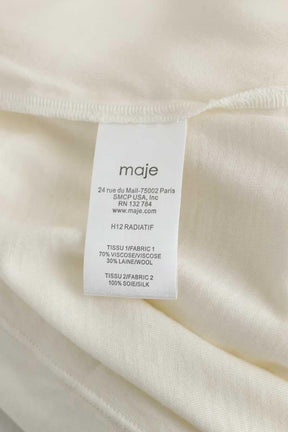 Blouse Maje  Ecru