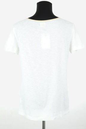 T-shirt Des Petits Hauts  Blanc