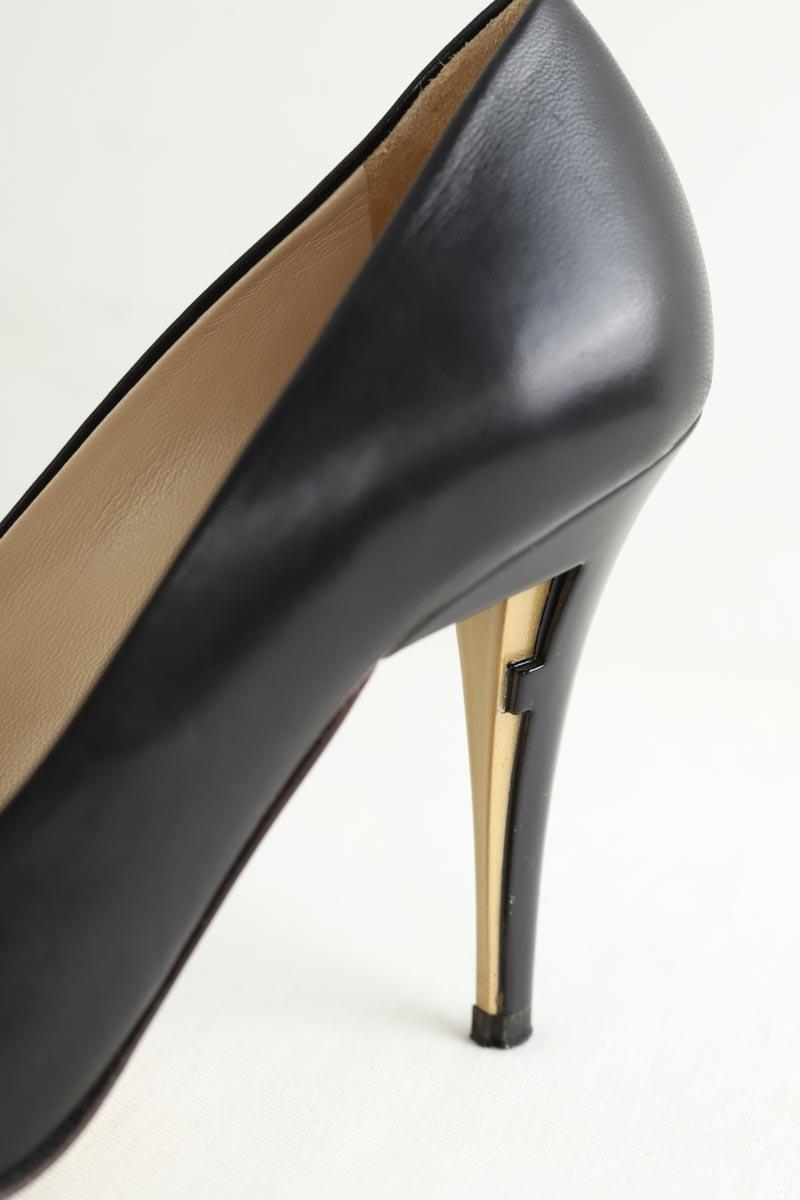 Talons Fendi  Noir