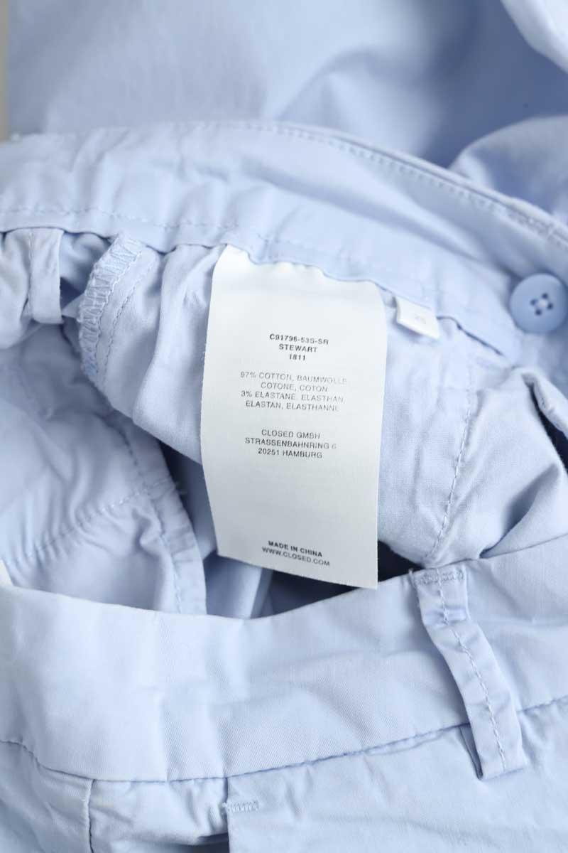Pantalon droit Closed  Bleu