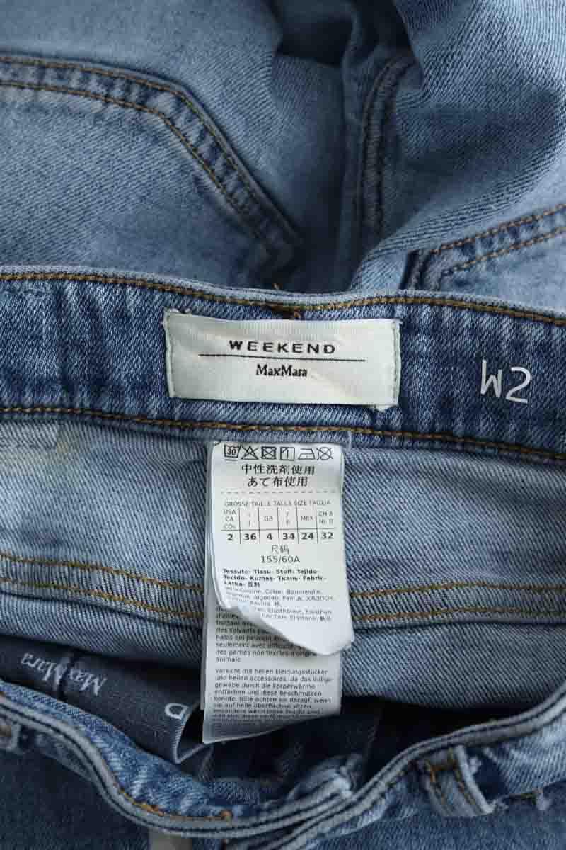 Jean droit Max Mara  Bleu