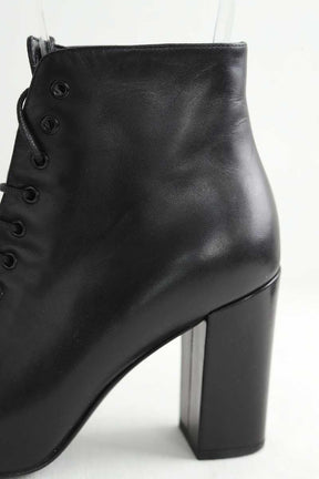 Boots à lacets Saint Laurent  Noir