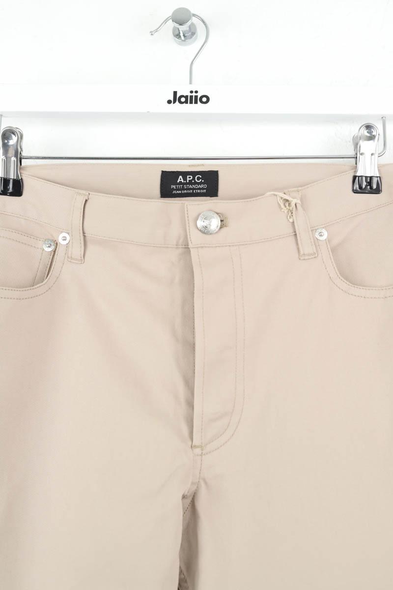 Pantalon droit APC  Beige
