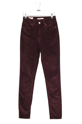 Jean slim Levi's 721 Bordeaux