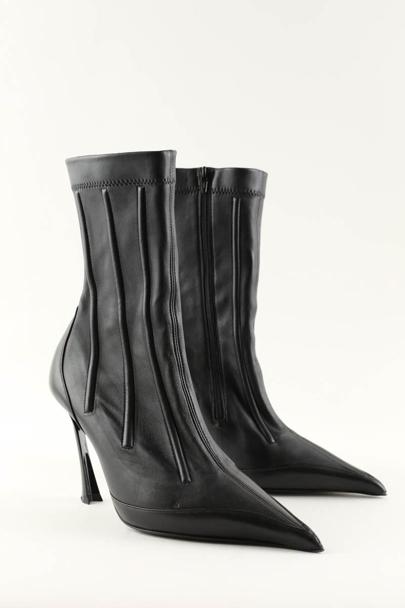 Boots Mugler  Noir