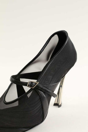 Talons Mugler  Noir