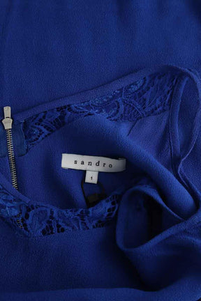 Robe Sandro  Bleu