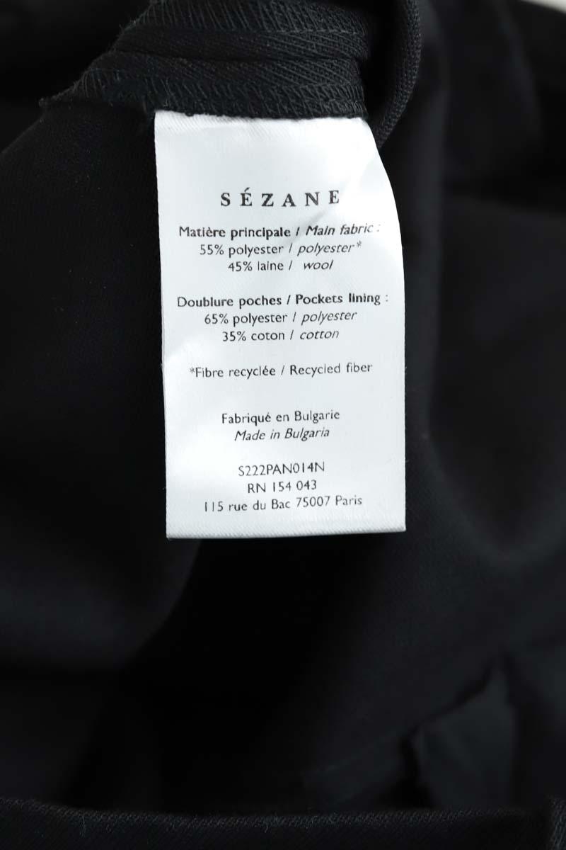 Pantalon droit Sézane  Noir