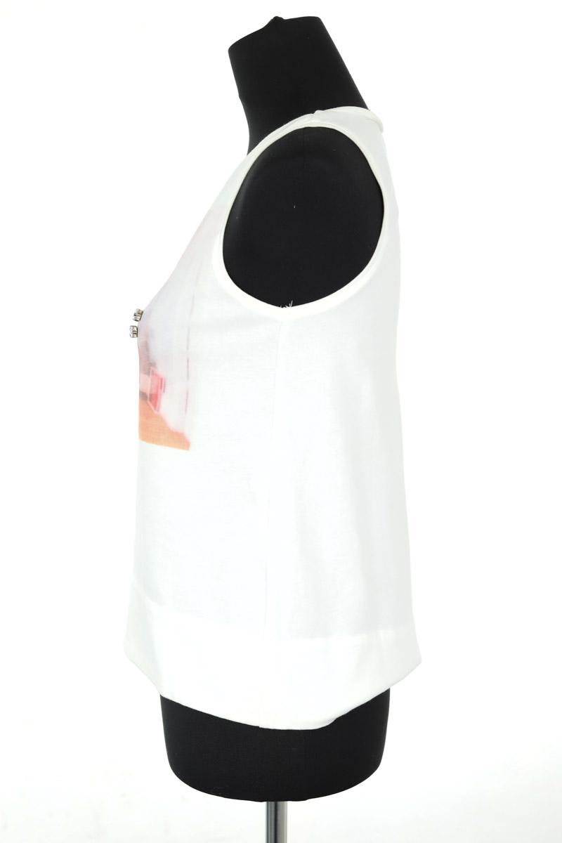 Top sans manche Maje  Blanc