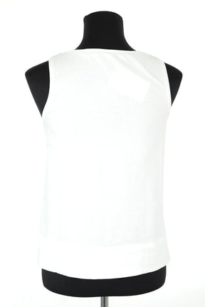 Top sans manche Maje  Blanc
