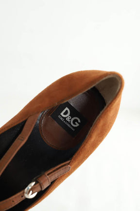 Talons Dolce & Gabbana  Marron