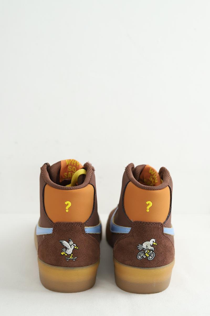 Baskets hautes Nike  Marron
