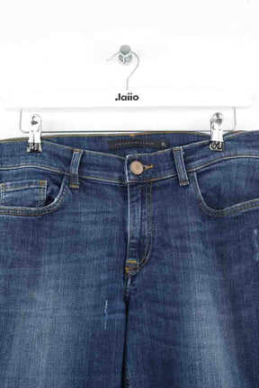 Jean droit Victoria Beckham  Bleu