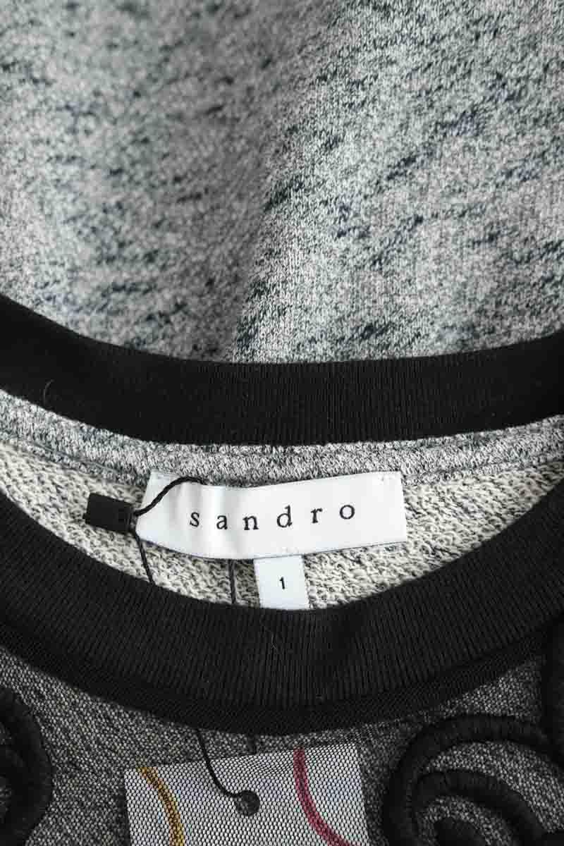 Pull Sandro  Gris