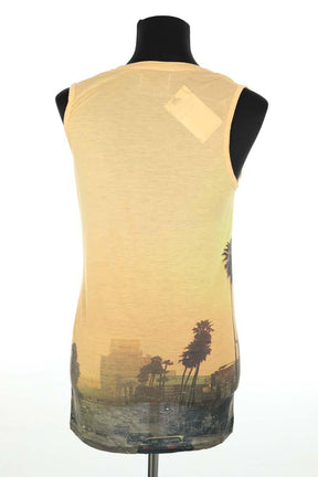 Top sans manche The Kooples  Orange