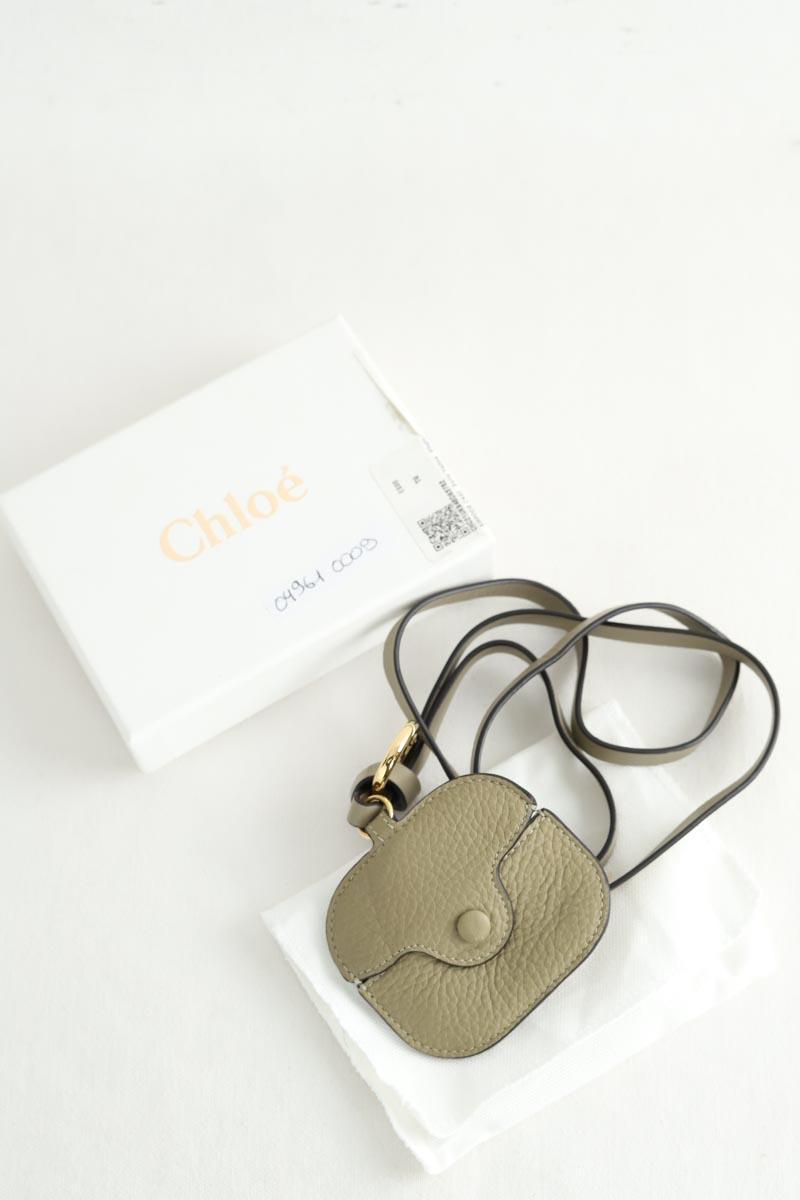 Pochette Airpods Chloé  Kaki