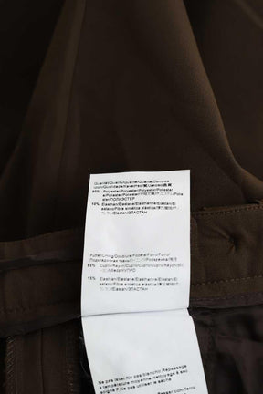 Pantalon droit Boss  Marron