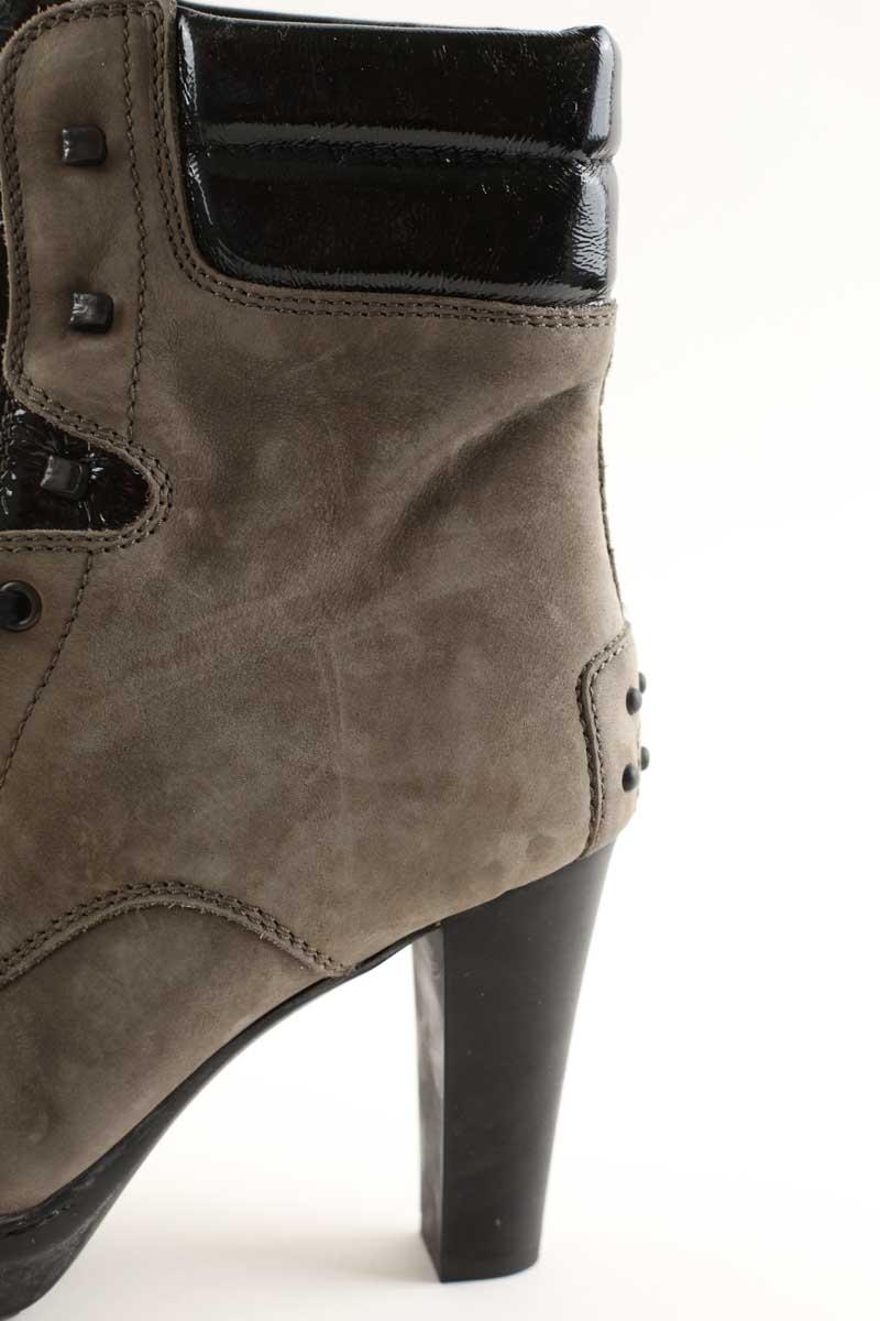 Boots à lacets Tod's  Gris
