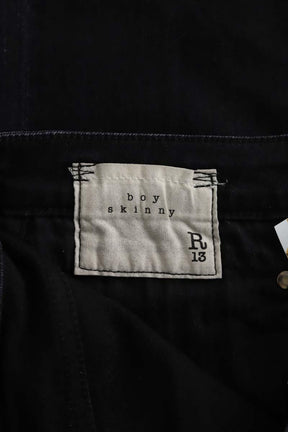 Jean droit R13  Noir