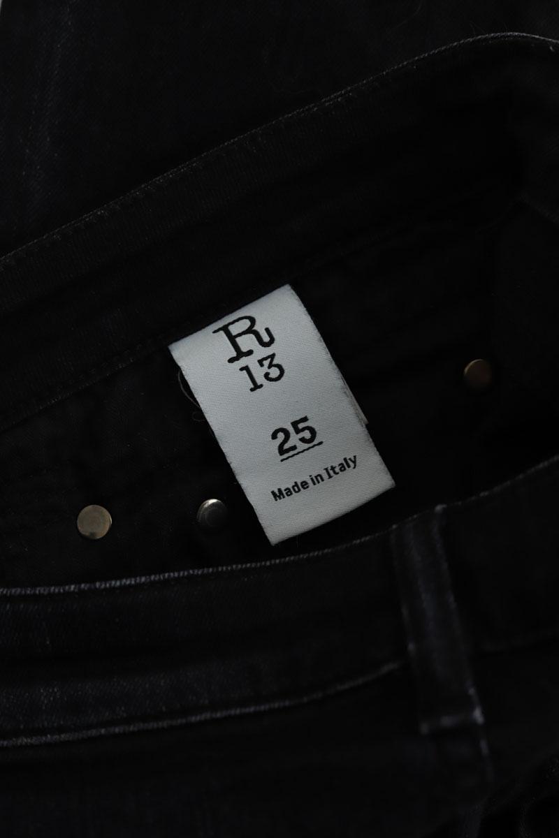 Jean droit R13  Noir