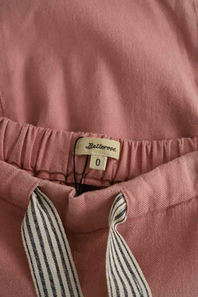 Pantalon droit Bellerose  Rose