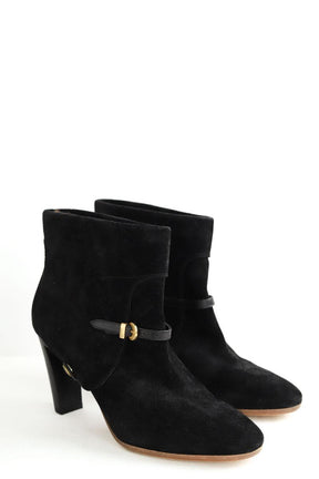 Boots à boucles Michel Perry  Noir