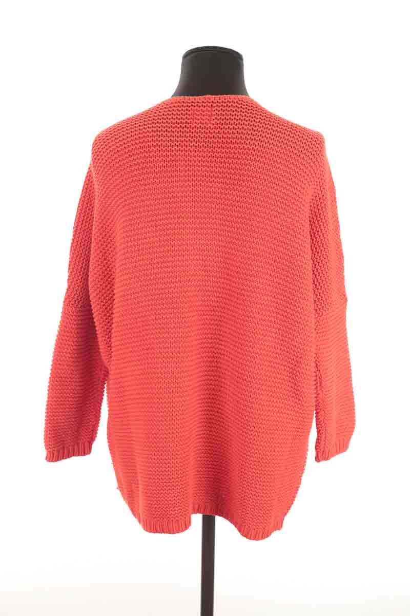 Cardigan orange