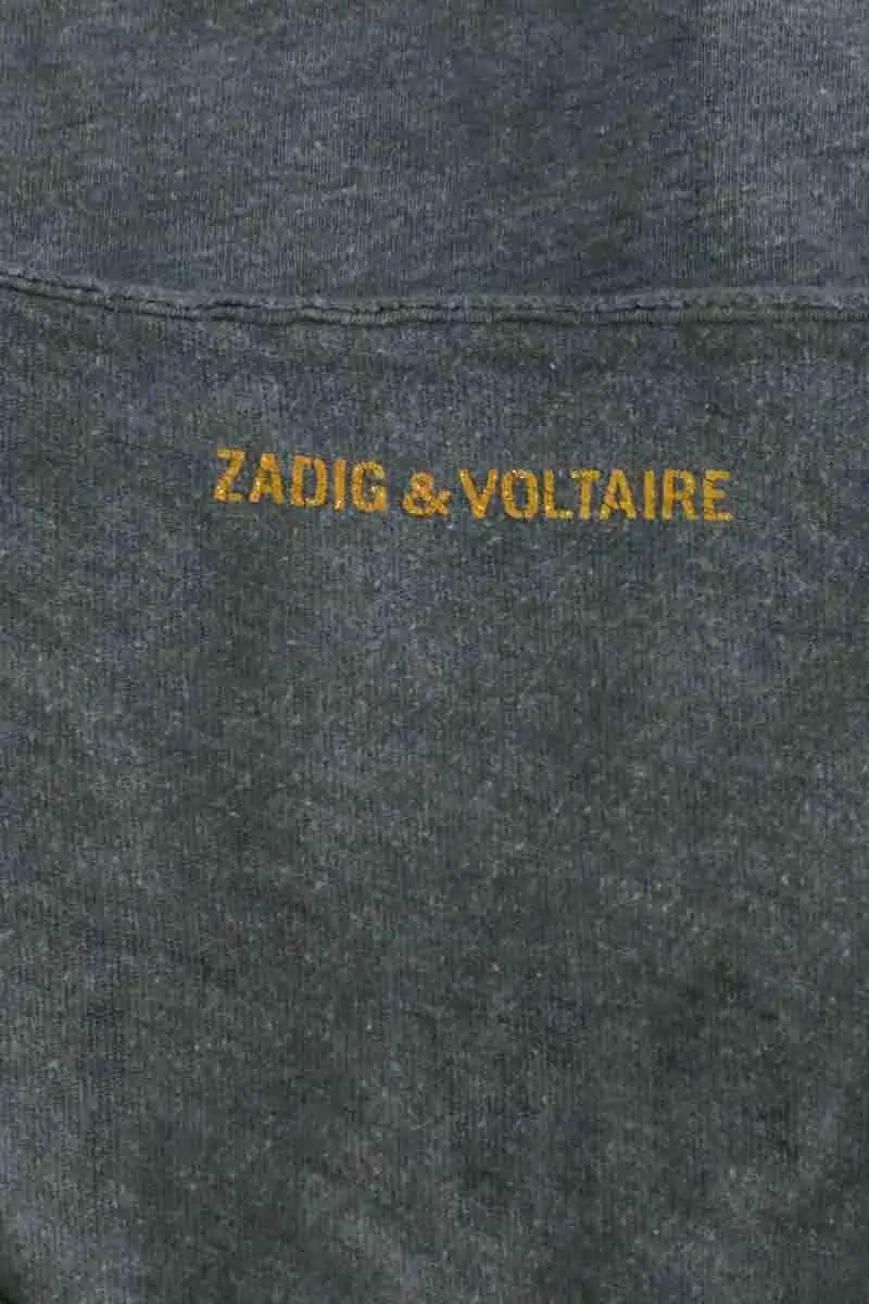 Top Zadig & Voltaire Gris en Coton