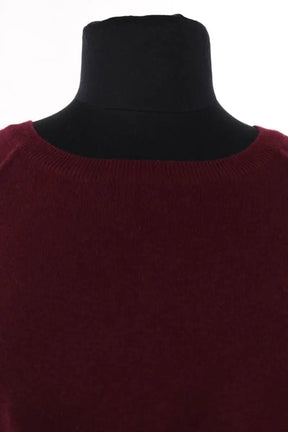 Pull Ba&Sh Bordeaux en Coton