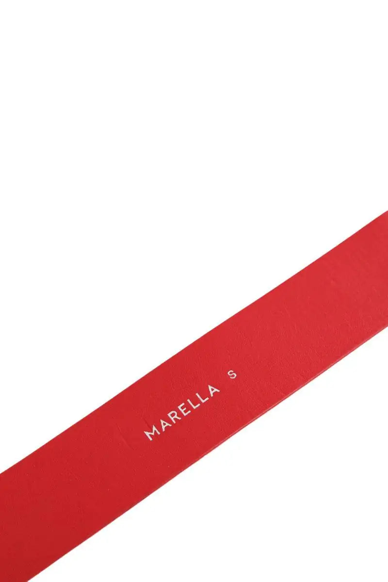 Ceinture en cuir Marella Rouge en Cuir