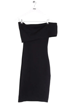 Robe Bottega Veneta Noir en Synthétique, taille M - Seconde Main