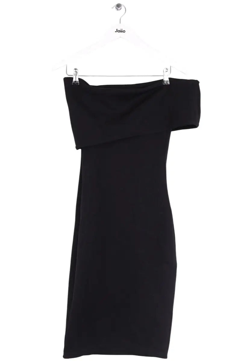 Robe Bottega Veneta Noir en Synthétique, taille M - Seconde Main
