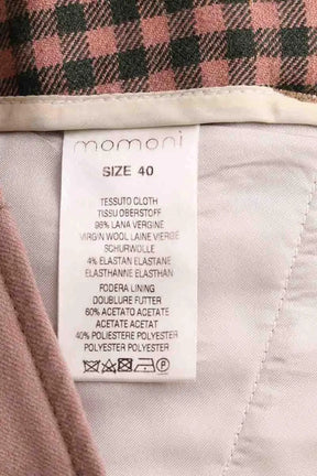 Pantalon large Momoni Marron en Laine
