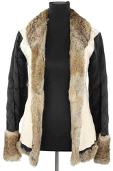 Veste Yves Salomon  Marron